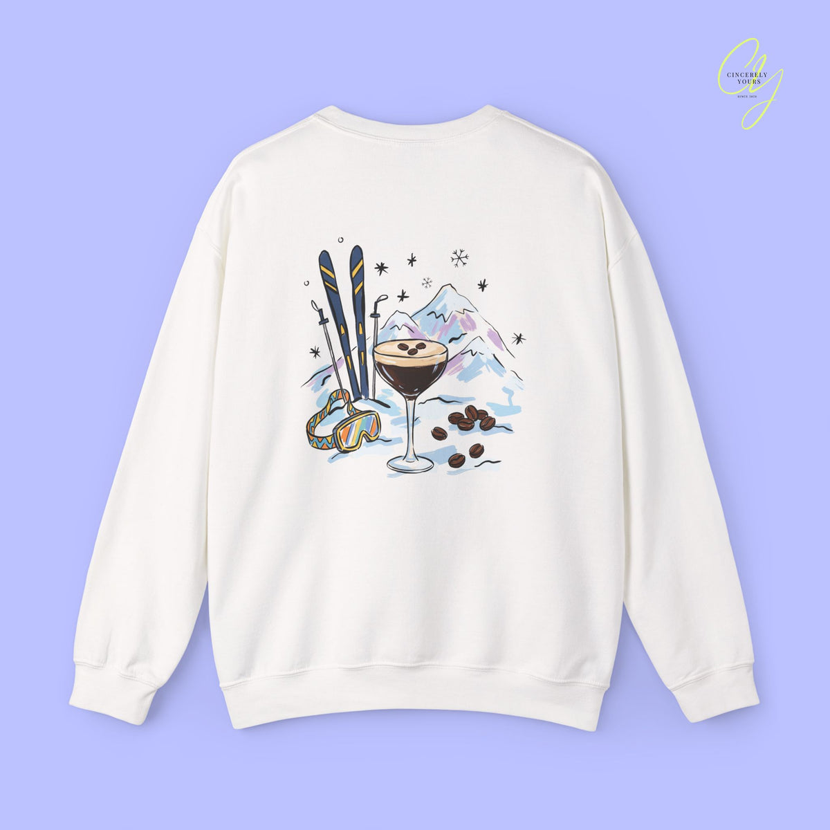 Aprés Ski Sweatshirt |  Mountains Espresso Martini