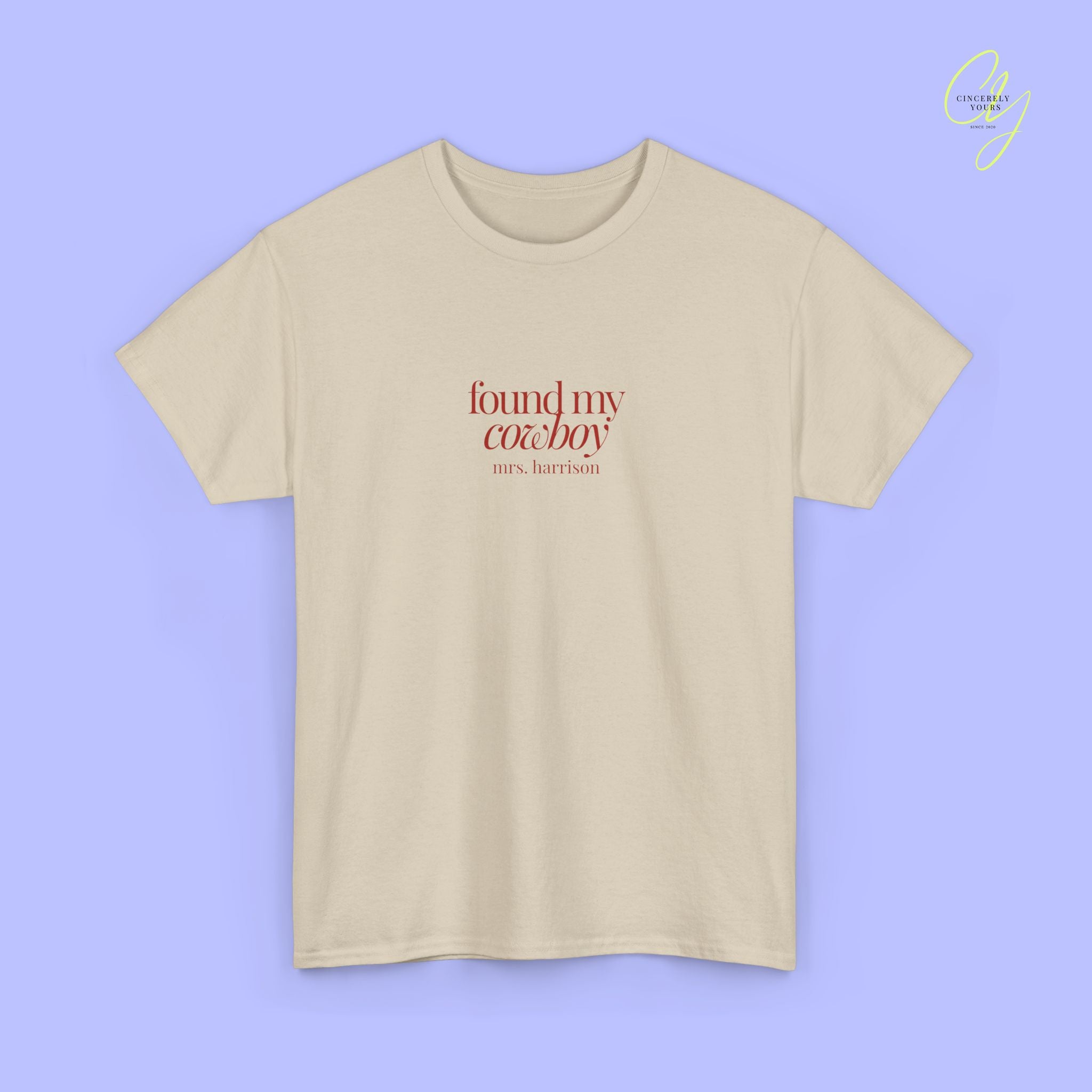 Bride to be Shirt | Found my cowboy Old Money Western Bachelorette JGA Braut Shirt (customizable)