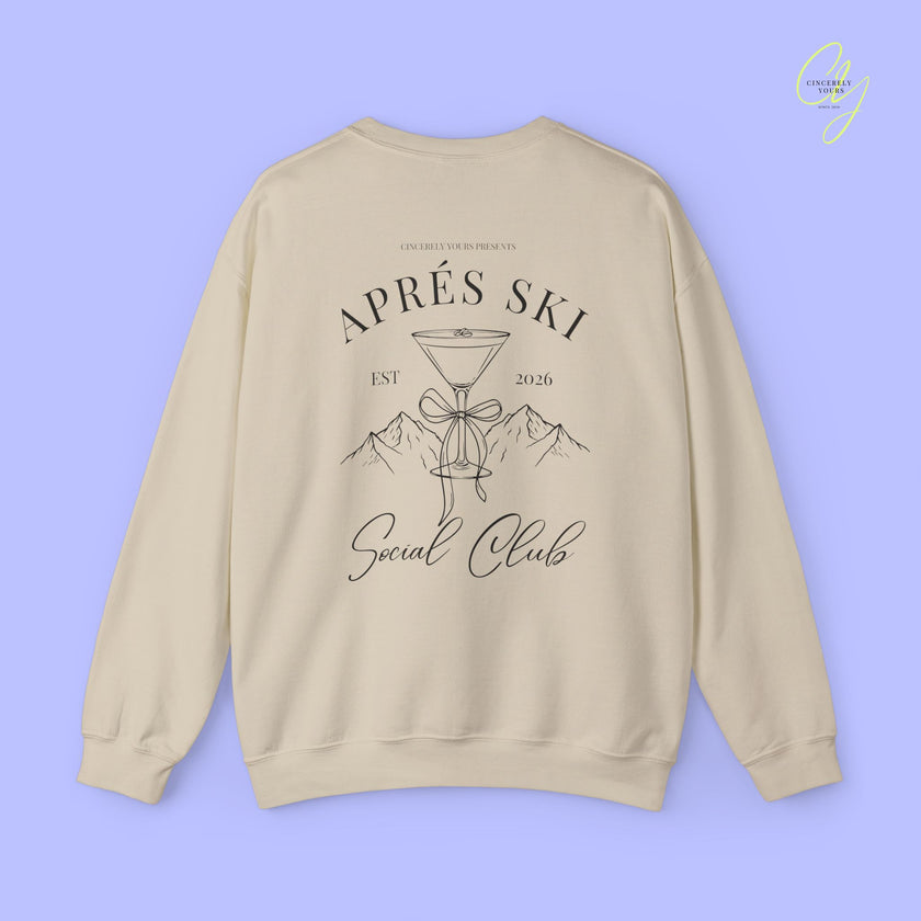 Party Sweatshirt | Apres Ski Social Club Espresso Martini