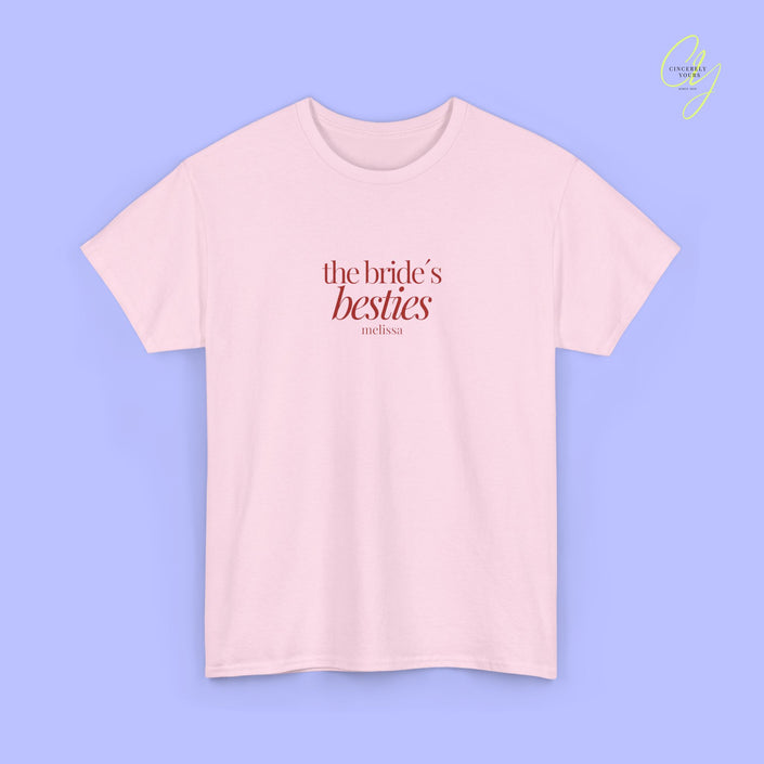 JGA Shirt | The brides besties crew  (Customizable)