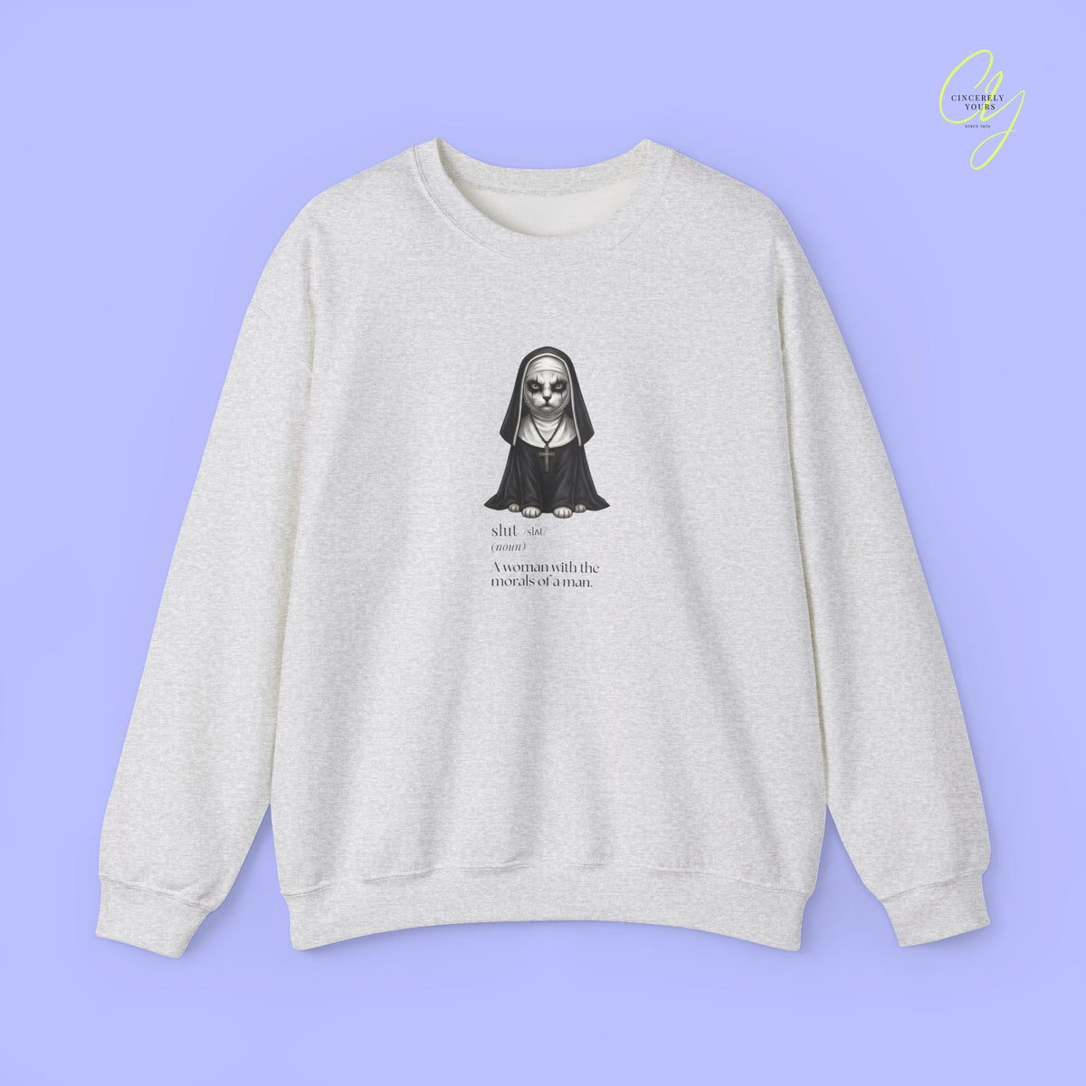 Cat Sweatshirt | Slut definition