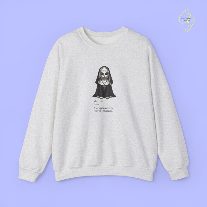 Cat Sweatshirt | Slut definition