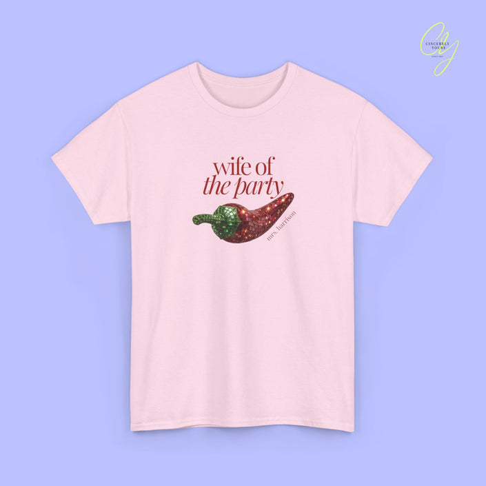 Bride to be Shirt | Wife the Party Disco Chilli JGA Shirt Damen (customized)
