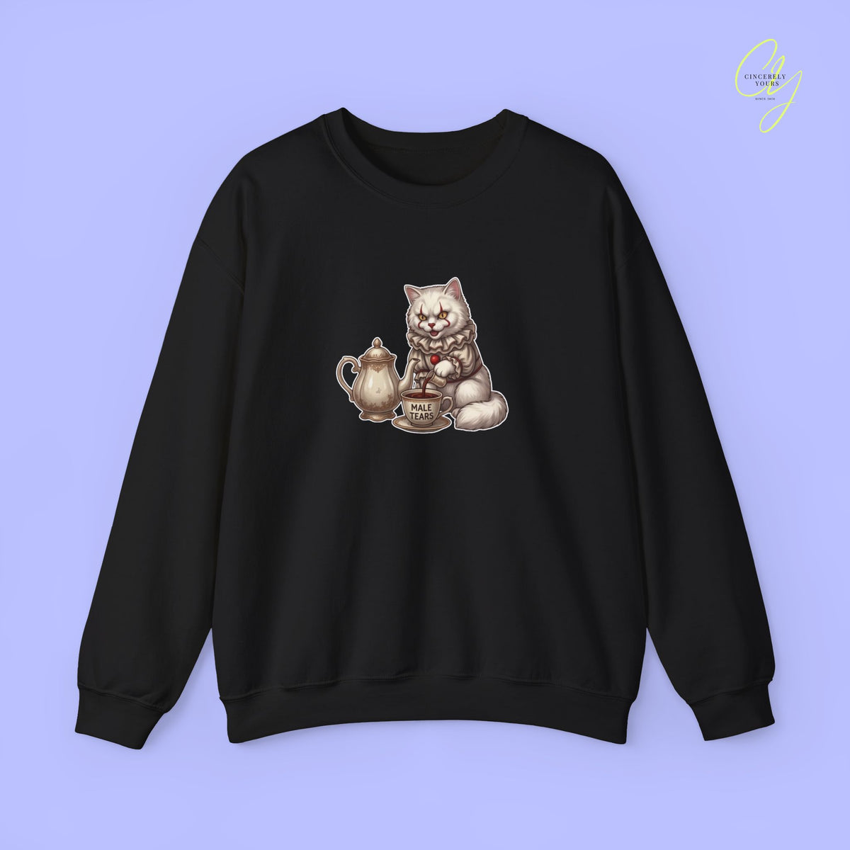 Cat Sweatshirt | Male tears