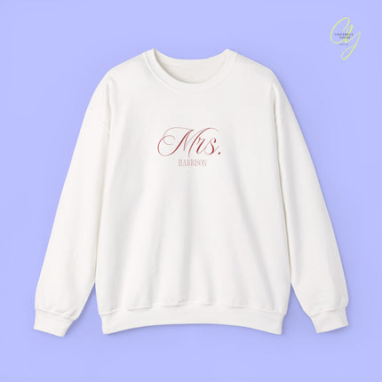 Bride Sweatshirt | Mr and Mrs