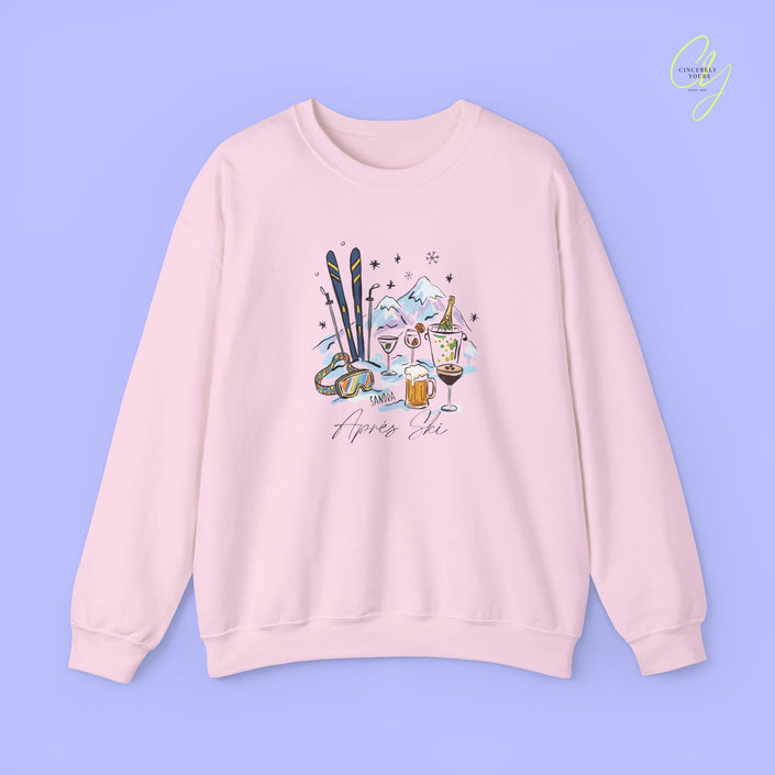 Apres Ski Sweatshirt | Cocktail Mountains