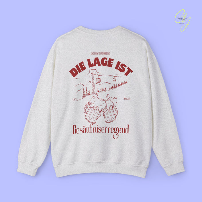 Party Sweater | Aprés Ski Die Lage ist besäufniserregend Vintage