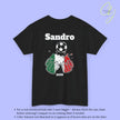 Personaliserter Name Fussball Shirt — Italien Flagge Bierkrug (Personalisierbar) Cincerely Yours