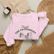 Feminism Sweatshirt | Trash the patriarchy not the planet