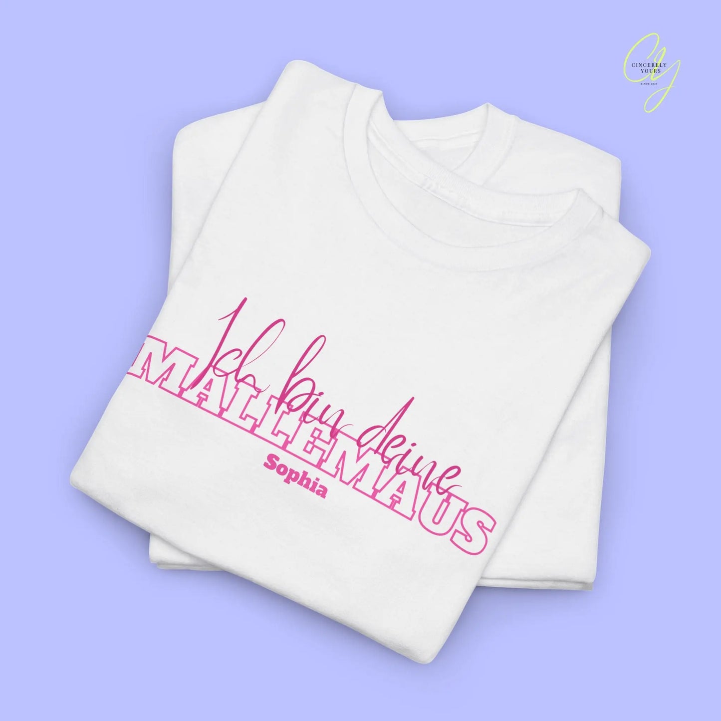 Mallemaus Shirt Malle - Ich bin deine Malle Maus (Personalisierbar)