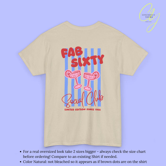 Birthday Shirt | Fab Sixty Social Club