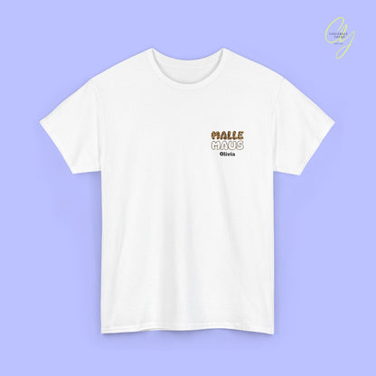 Mallemaus Shirt Malle Maus Leopard —  Leoparden Malle Maus Bierkrug (Customizable)