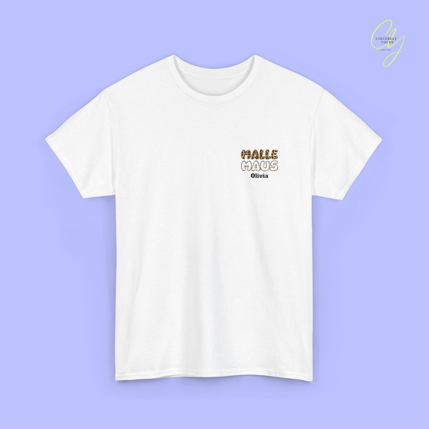 Mallemaus Shirt Malle Maus Leopard — Leopard Malle Maus Beer Mug (Customizable)