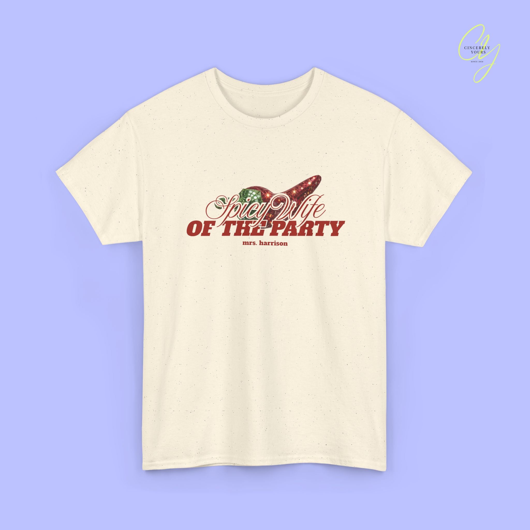 JGA Shirt Braut | Spicy Wife the Party Bachelorette Shirt (customized)