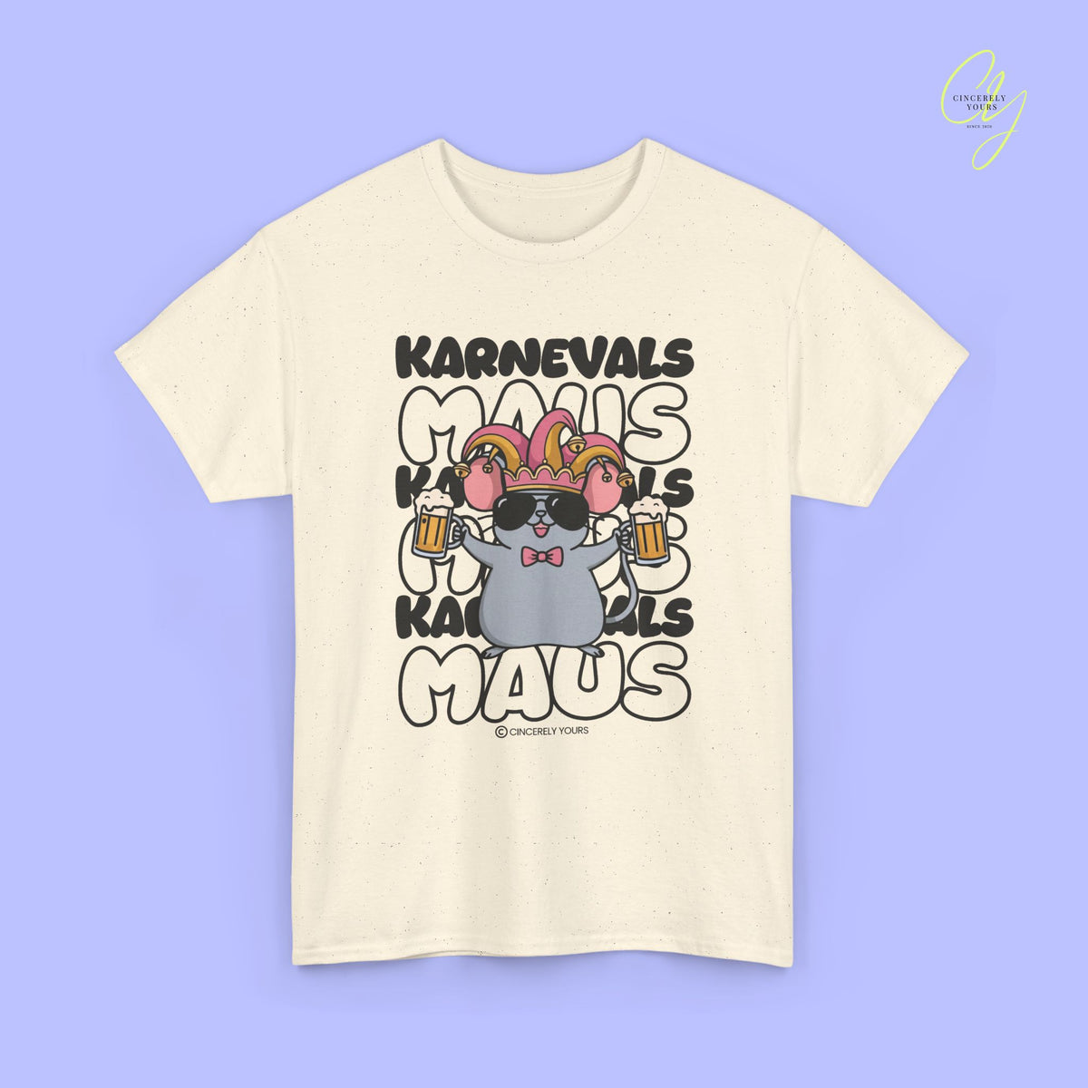 Karneval Shirt | Karnevals Maus Bierkrug