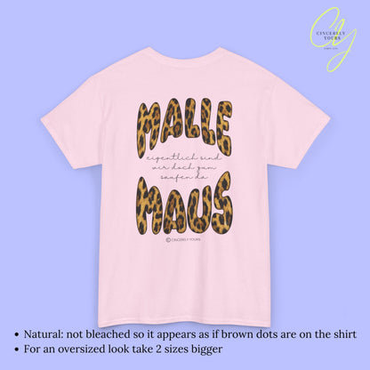 Mallemaus Shirt Malle Maus Leopard - Eigentlich sind wir zum saufen da