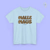 T-shirt Mallemaus Malle Maus Leo — Inscription Malle Maus Léopard (personnalisable)