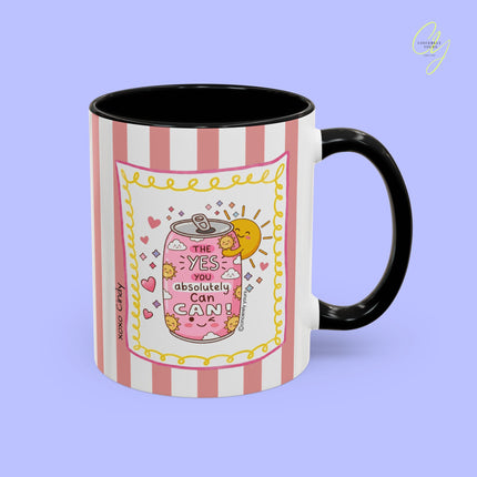 Motivation mug - The yes I absolutely can can personalized gift