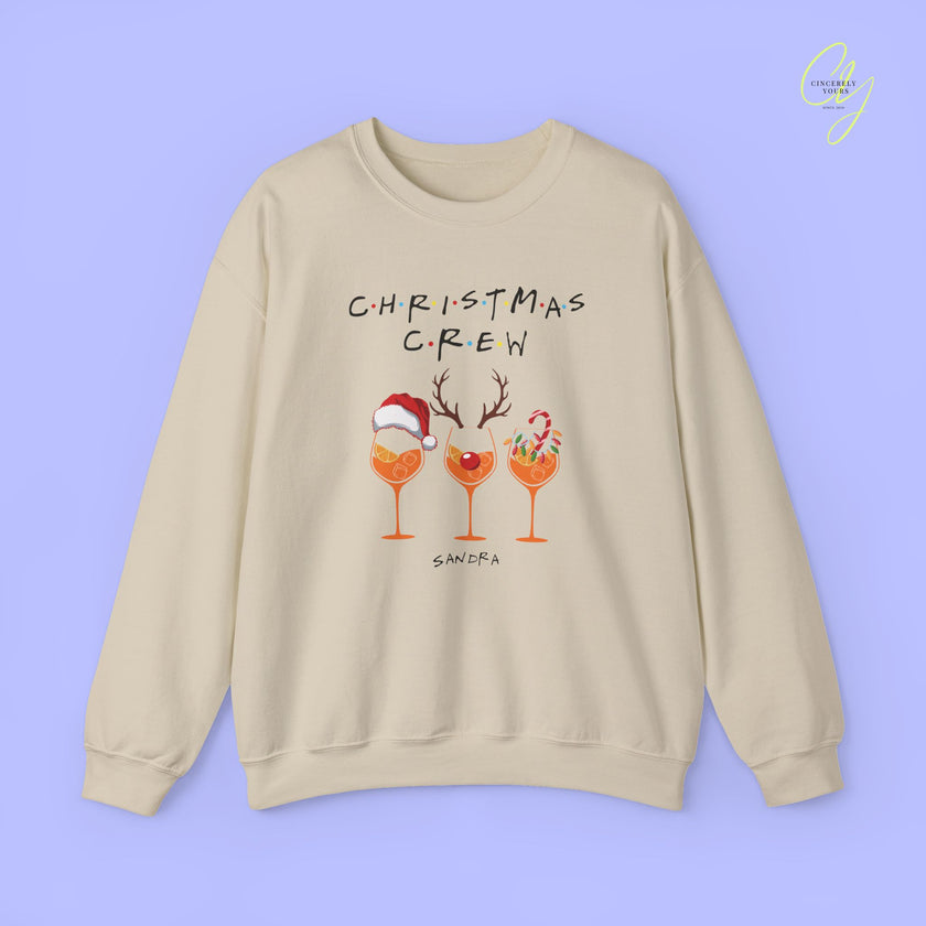 Christmas Sweatshirt | Christmas Crew Spritz