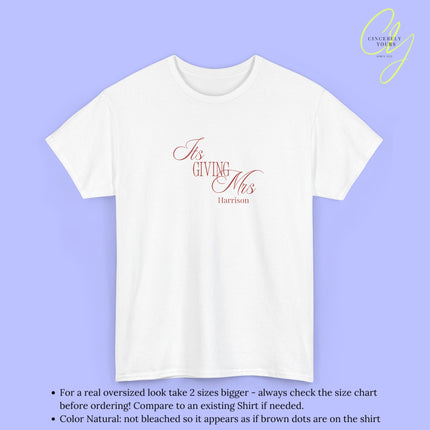 Bride Shirt | It´s giving mrs