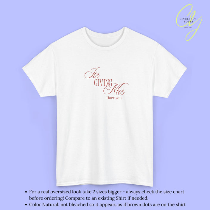 Bride Shirt | It´s giving mrs