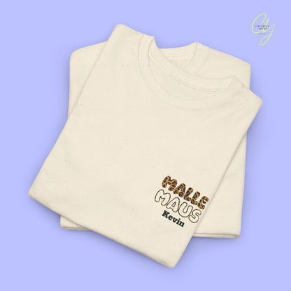 Mallemaus Shirt Malle Maus Leopard —  Leoparden Malle Maus OG Bierkrug (Customizable)