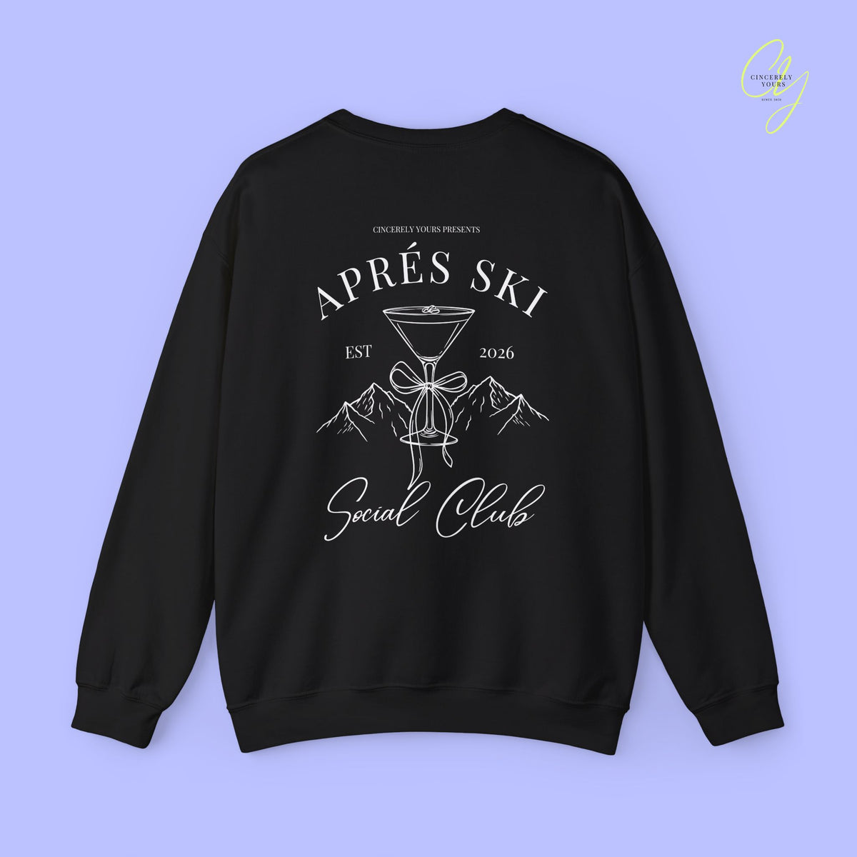 Party Sweatshirt | Apres Ski Social Club Espresso Martini