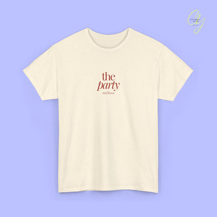 JGA Shirt Damen | The Party  Old Money Bachelorette Shirt minimal (customizable)