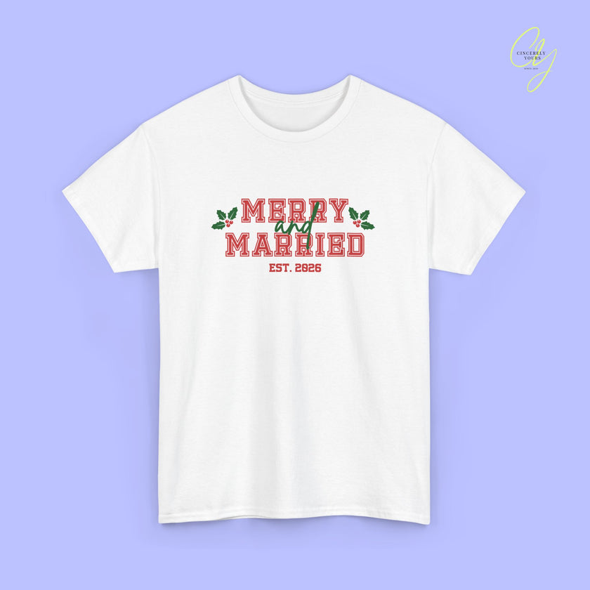 Bride Shirt | Merry and married
