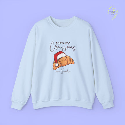 Christmas Sweatshirt | Merry Croissmas