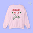 Braut-Sweatshirt | Merry as a Bride