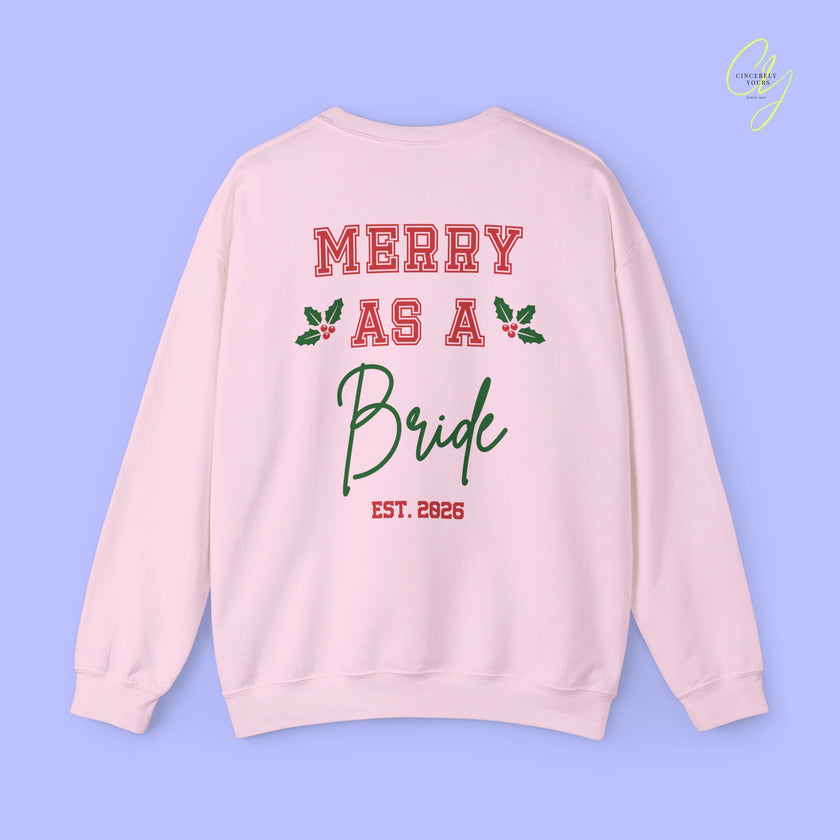 Braut-Sweatshirt | Merry as a Bride