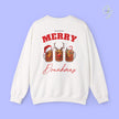 Christmas Sweatshirt | Merry Drunkmas mulled wine