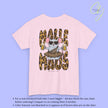 Mallemaus Shirt  —  Malle Maus T-Shirt Leopard backprint(Customizable)