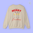 Christmas Sweatshirt | Merry Drunkmas Prosecco