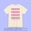 Mallemaus Shirt — Malle Maus T-shirt pink backprint (Customizable)
