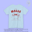 Mallemaus Shirt Malle - Party Shirt Malle Maus Bierkrug zum Saufen da (Personalisierbar)