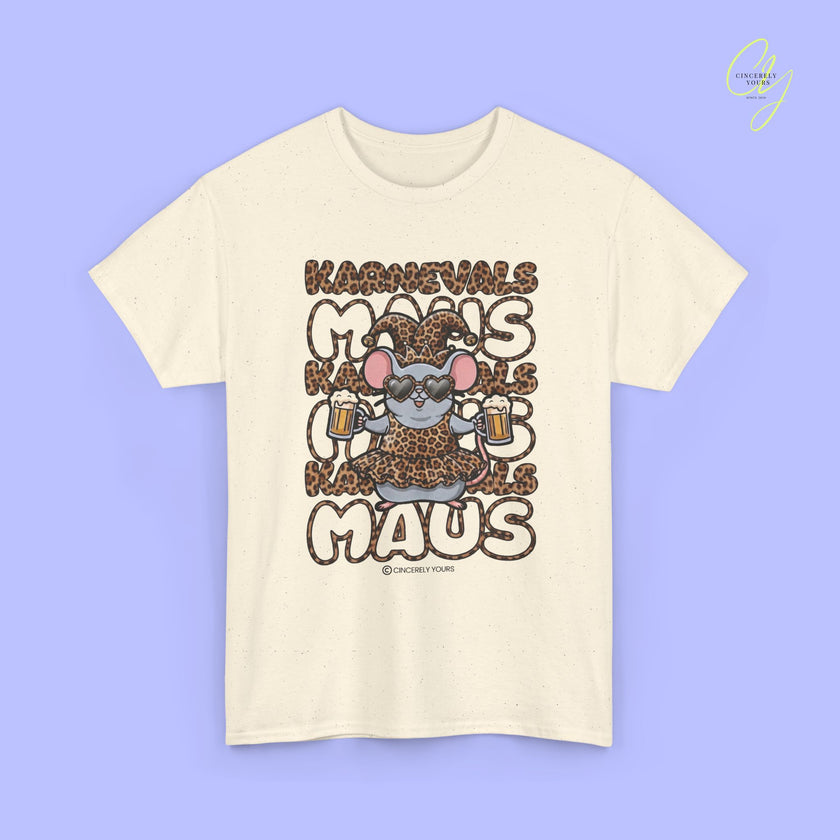 Karneval Shirt | Karnevals Maus Leopard Chantal