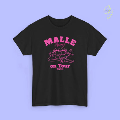 Malle Party Shirt — Malle Party Maus on tour Bierkrug Flugzeug(Customizable) Cincerely Yours