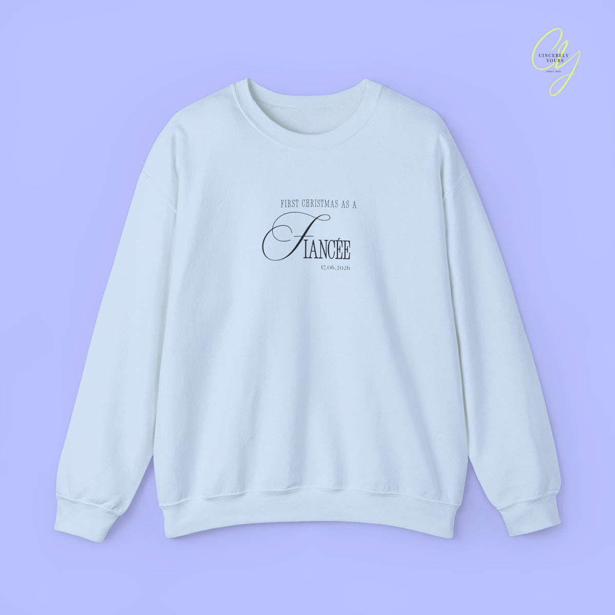 Bride Sweatshirt | First Christmas as a Fiancée