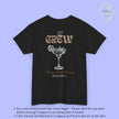 Old Money Bachelorette Shirt Beige — Margarita Hen Party Crew Shirt JGA Backprint only (Customizable)