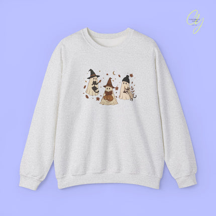 Cat Sweatshirt | Reading Ghost and Cats