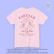 JGA T-Shirt Damen Partner in Wine | Bride on Cloud Wine Shirt