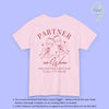 JGA T-Shirt Damen Partner in Wine | Bride on Cloud Wine Shirt