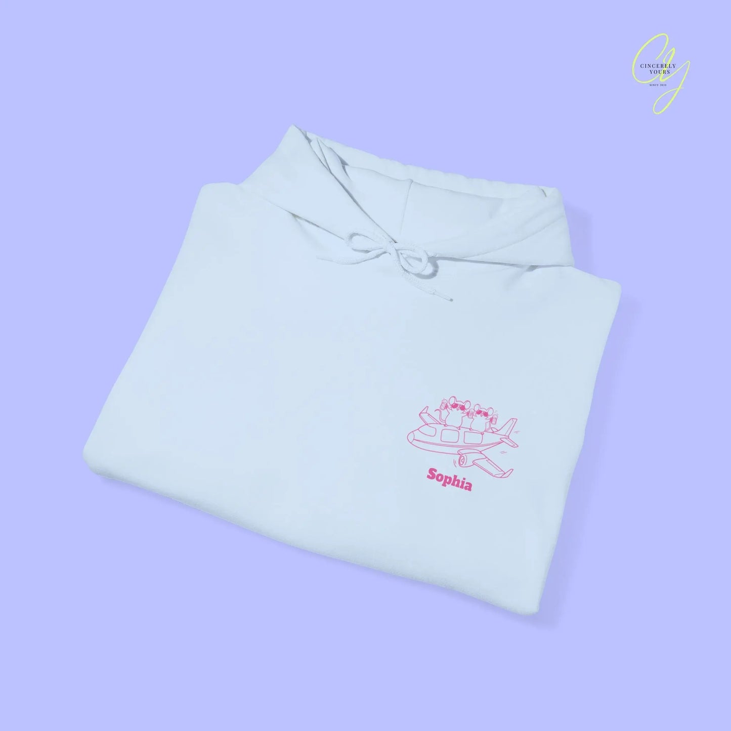 Malle Hoodie — Malle Party Maus Mäuse on tour (Personalisierbar) Cincerely Yours