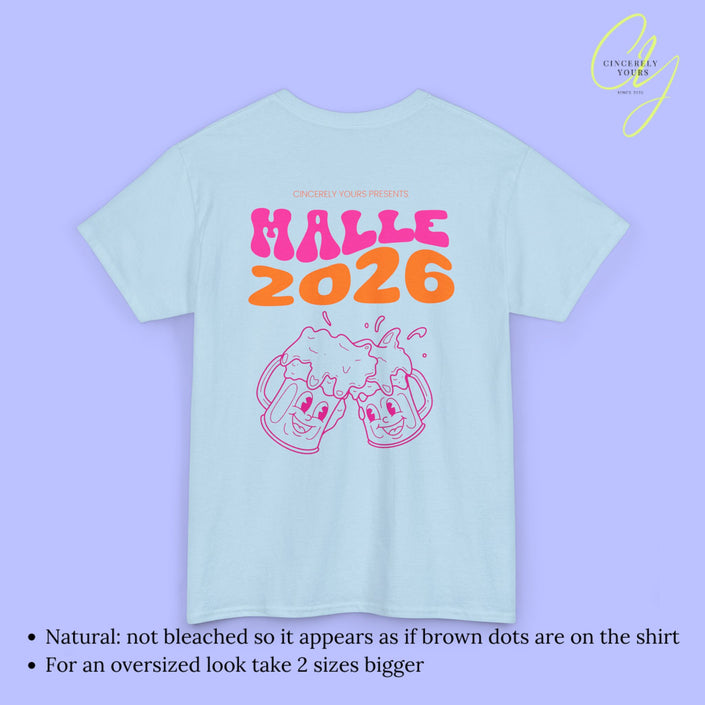 Malle Shirt 2026 - Neon Bierkrüge Party Shirt | Cincerely Yours