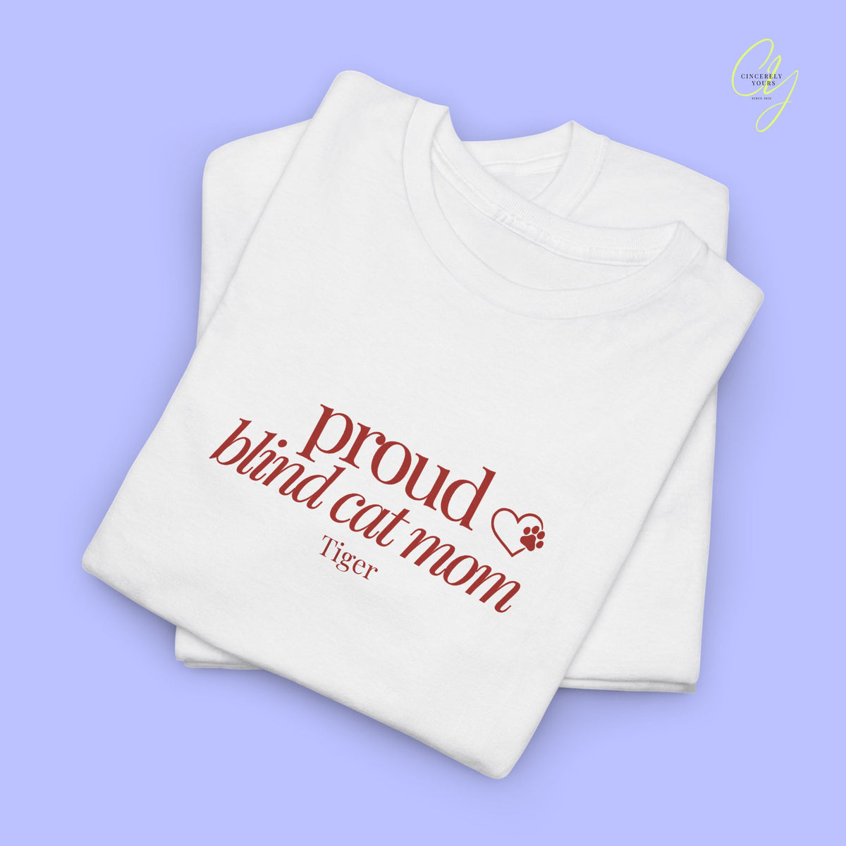 Cat Shirt | Proud Blind Cat Mom