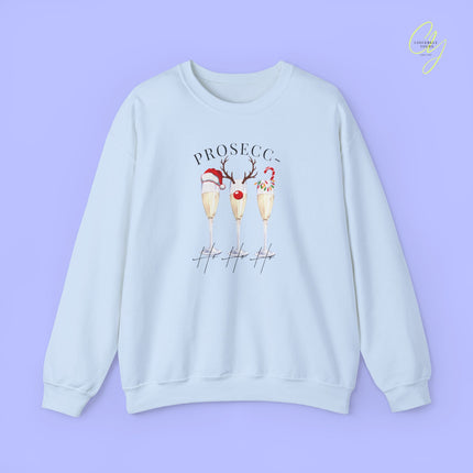 Christmas Sweatshirt | Prosecc- ho ho ho