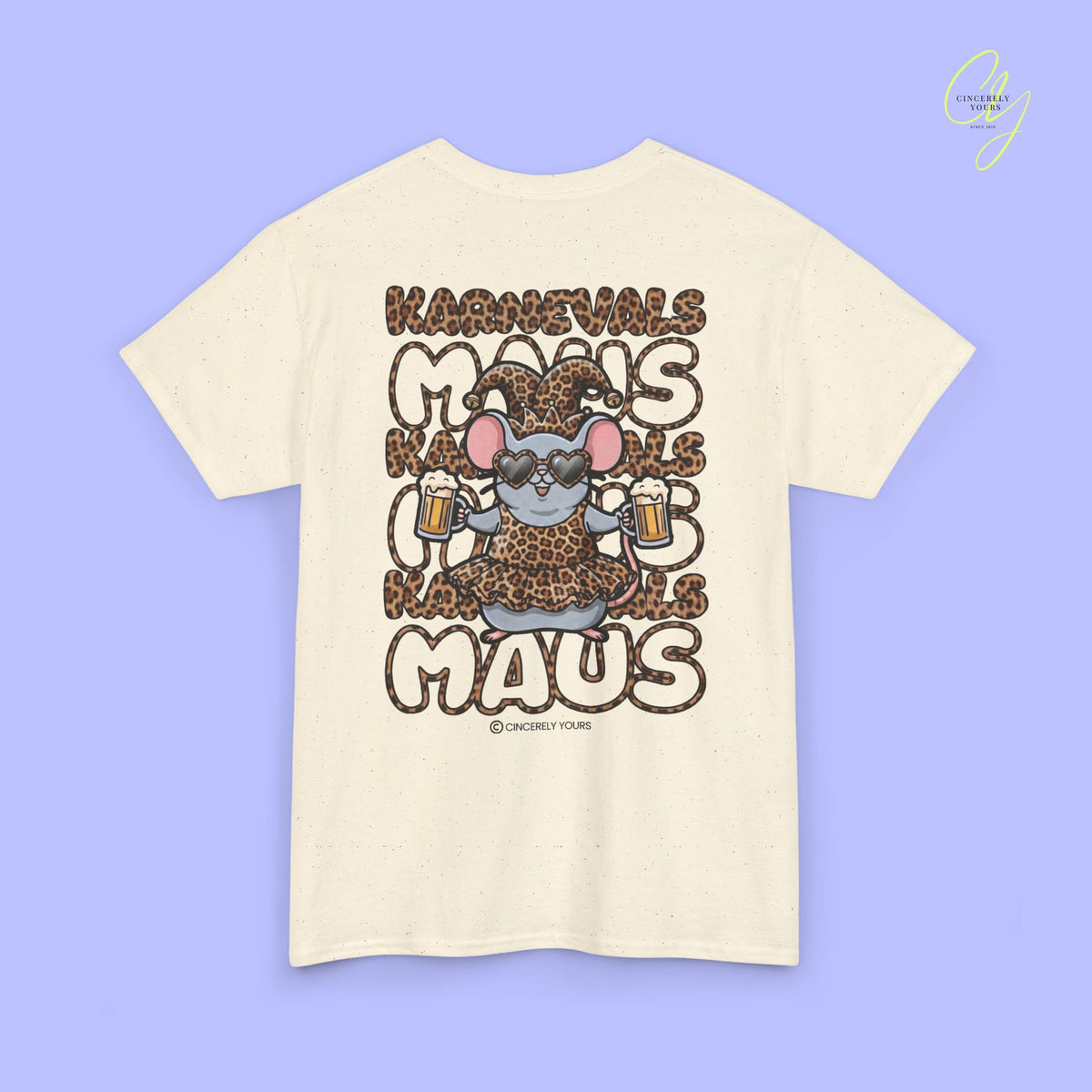 Carnival Shirt | Carnival Mouse Leopard Beer Mug Chantal