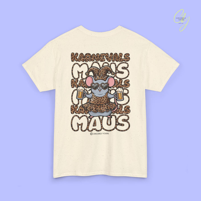 Karneval Shirt | Karnevals Maus Leopard Bierkrug Chantal